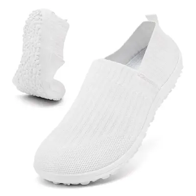 Women's Slip-On Barefoot Flats Casual Fashion Comfortable Shoes Rubber Sole Minimalist Walking Wide Toe Box Sneakers Lightwei...