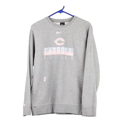 Carroll Soccer Nike College Sweatshirt - Small Grey Cotton