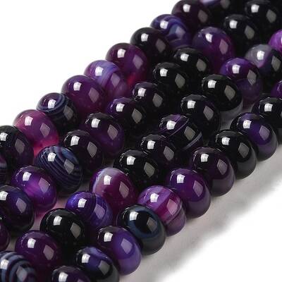 Natural Agate Beads Strands