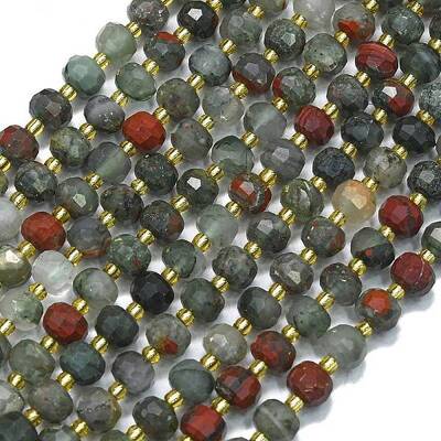 Natural African Bloodstone Beads Strands