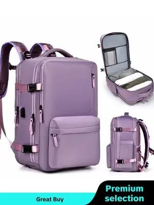 2025 Summer Plain Large Capacity Backpack with Dry & Wet Separation Back, Backpack for College, Large Sports Luggage Bag with...