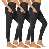 SHOWITTY 1/3 Women's Pack Plus Size Leggings for with Pockets - ‌High Waisted Soft Workout Pants for Travel Yoga & Everyday...
