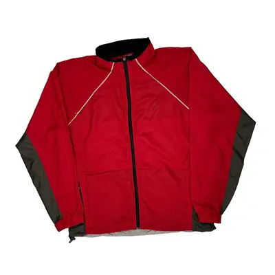 The North Face Jacket - Large Red Polyester