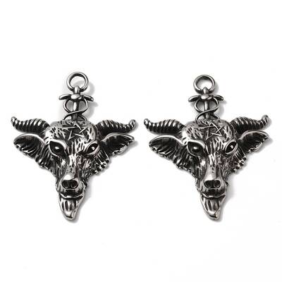 304 Stainless Steel Big Pendants