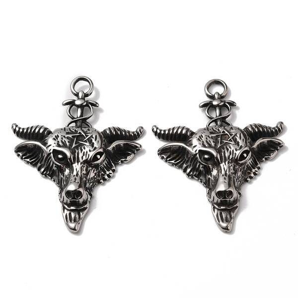 304 Stainless Steel Big Pendants