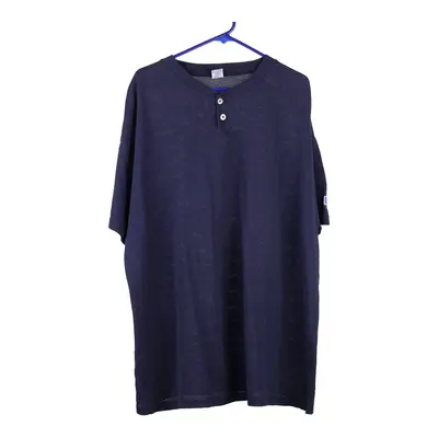 Russell Athletic T-Shirt - 2XL Blue Cotton