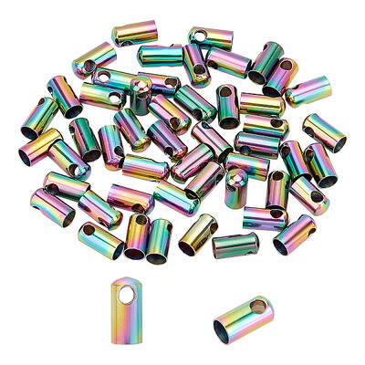 PVD Vacuum Plating 304 Stainless Steel Cord Ends