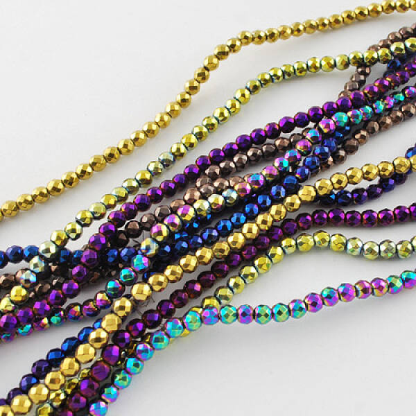 Non-magnetic Synthetic Hematite Beads Strands