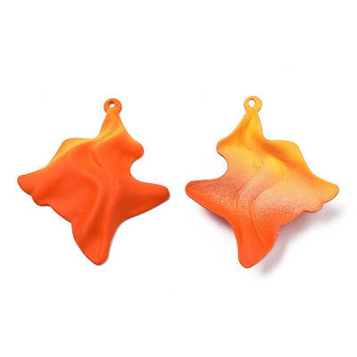 Spray Painted Iron Pendants