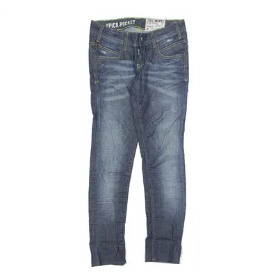 ZUELEMENTS Jeans Blue Denim Slim Skinny Stone Wash Mens W26 L28