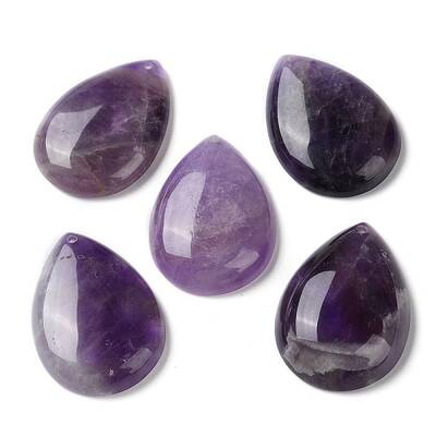 Natural Amethyst Pendants