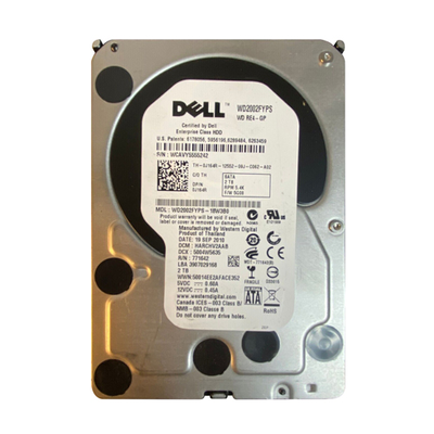 0J164R Dell 2TB 3Gb/s SATA 5400 3.5-inch 64MB Hard Drive