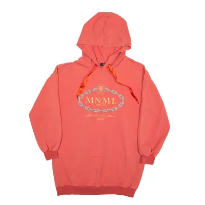 MNML Hoodie Pink Pullover Womens S
