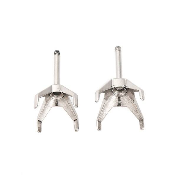 304 Stainless Steel Stud Earring Findings