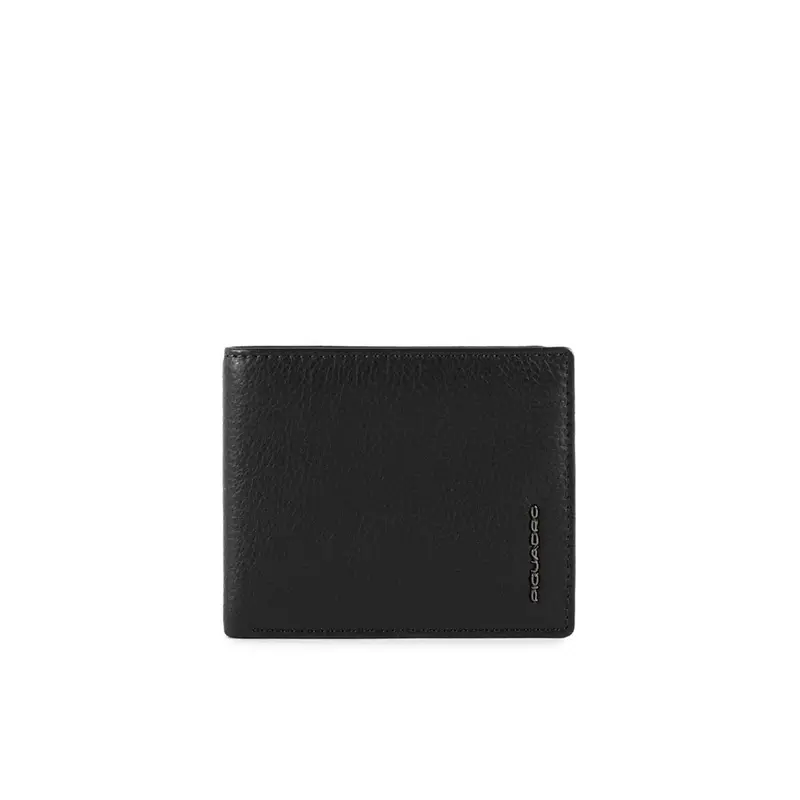 Piquadro, leather wallet, blue, for men