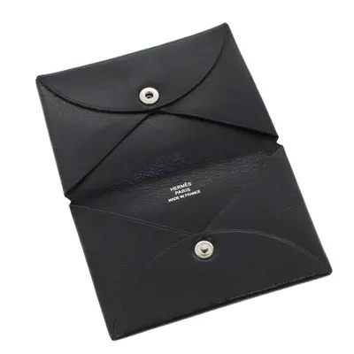 Pre-owned Hermes Leather small leather goods Hermès Card Holder
