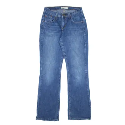 LEVI'S 529 Jeans Blue Denim Regular Bootcut Stone Wash Womens W24 L30