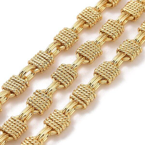 Brass Oval & Rectangle Link Chains