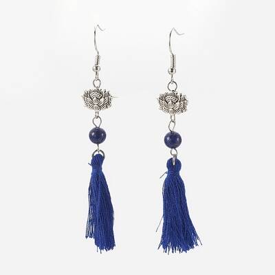 Nylon Tassel Earrings