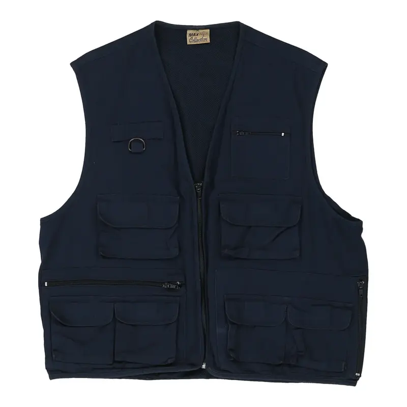 Max Collection Gilet - XL Navy Polyester