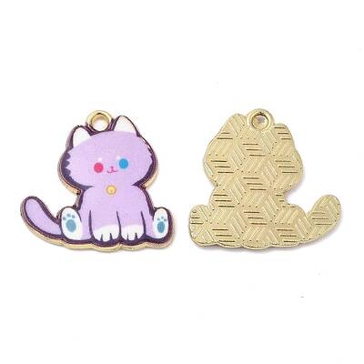 Alloy Enamel Pendants