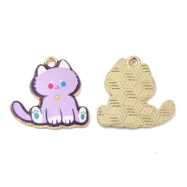 Alloy Enamel Pendants
