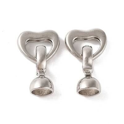 Brass Fold Over Clasps