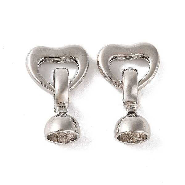 Brass Fold Over Clasps
