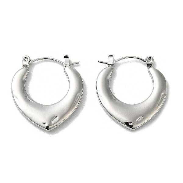 Non-Tarnish 304 Stainless Steel Hoop Earrings for Women