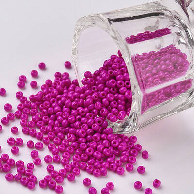 11/0 Grade A Opaque Glass Seed Beads