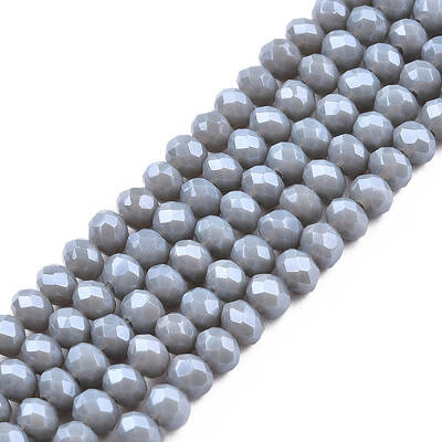 Electroplate Glass Beads Strands