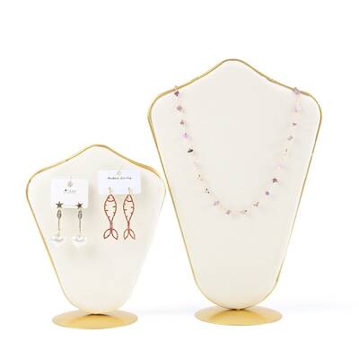 Velvet Bust Jewelry Display Rack