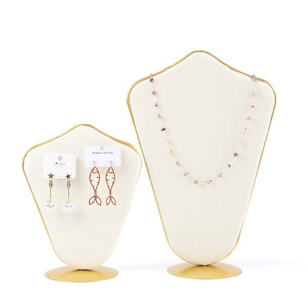 Velvet Bust Jewelry Display Rack