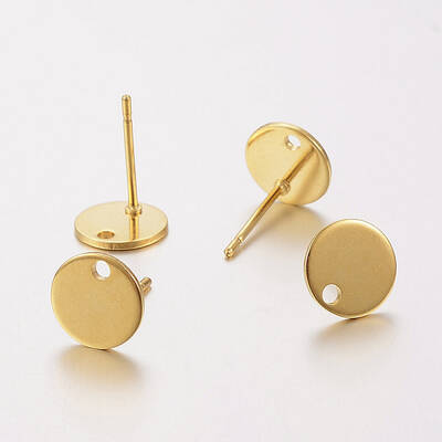 304 Stainless Steel Stud Earring Findings