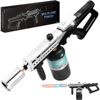Powerful Propane Torch Gun, Flamethrower With Adjustable Flame, 800,000BTU Blow Torch for Campfire, Fire Pit Starter, Fun Gif...