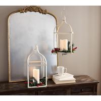 Home Reflections Flameless S/2 Holiday Hanging Lanterns