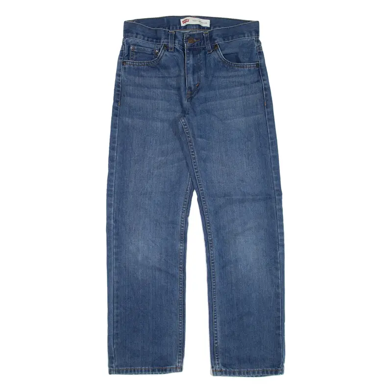 LEVI'S 505 Boys Jeans Blue Regular Straight W27 L27