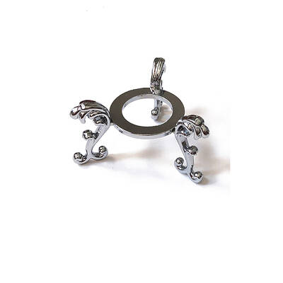 Alloy Crystal Ball Base Display Stand