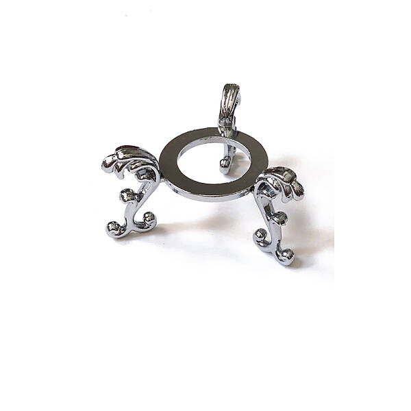 Alloy Crystal Ball Base Display Stand