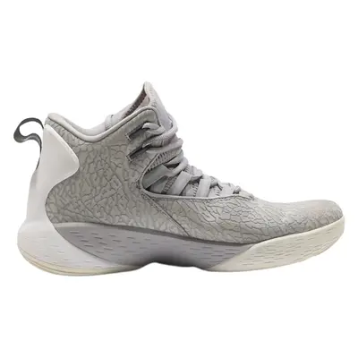 AIR JORDAN High Top Trainers Grey Synthetic Mens UK 9