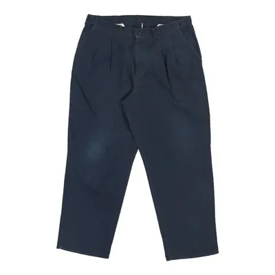 Dickies Trousers - 35W 29L Blue Polyester Blend