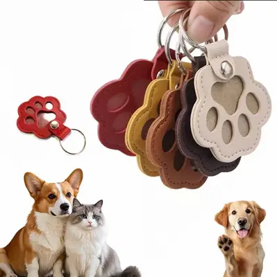 Cute Pets Fur Memory Charm – Paw-Shaped Charm for Collecting Pet Fur, Memorial Gift for Cat or Dog Lovers, Keychain or Neck...