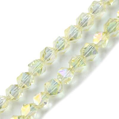 Electroplate Glass Beads Strands