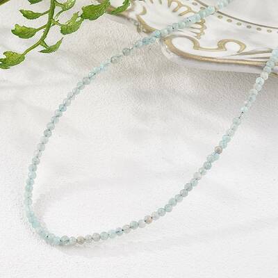Natural Amazonite Beaded Necklaces