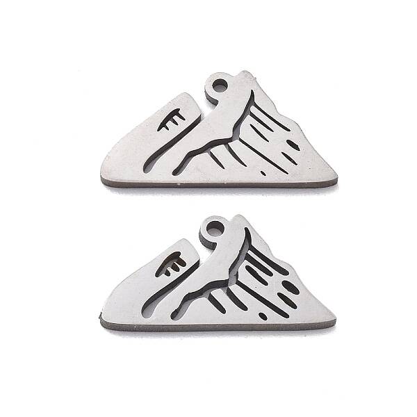 201 Stainless Steel Charms