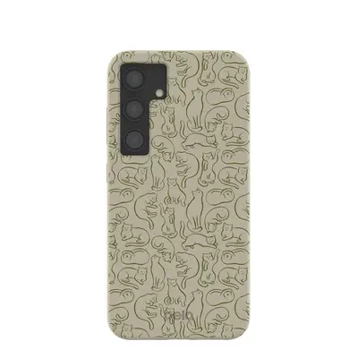 London Fog Say Meow Samsung Galaxy S24 Case