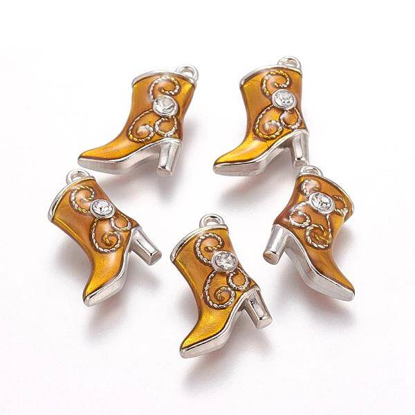 Alloy Enamel Pendants