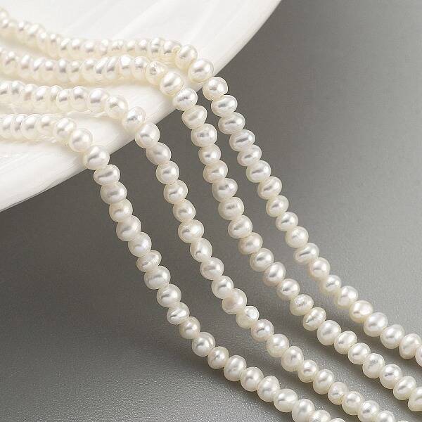 Natural Cultured Freshwater Pearl Beads Strands