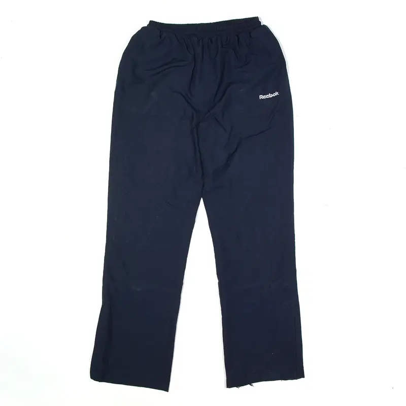 REEBOK Track Pants Blue Regular Straight Womens S W26 L30