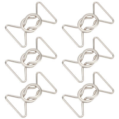 6Pcs Alloy Belt Buckles
